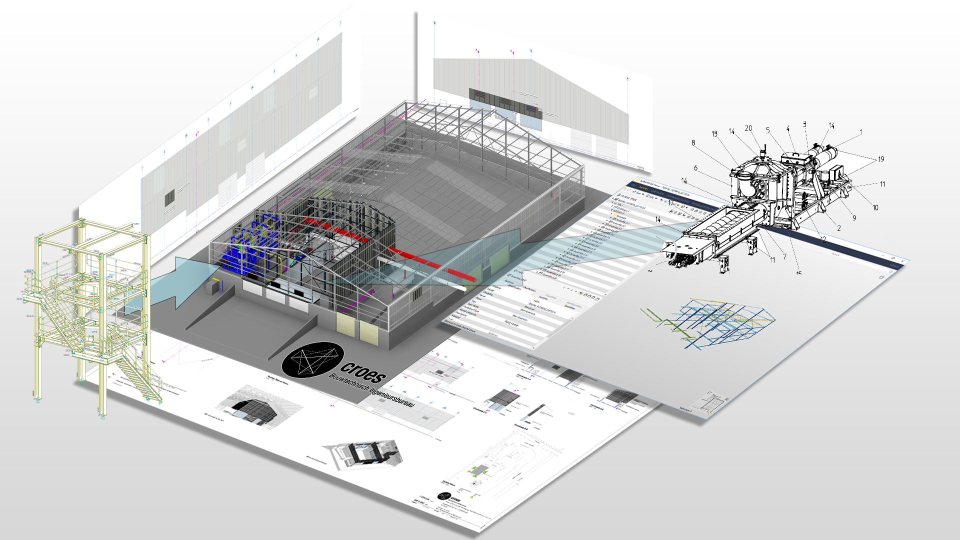 Croes Tekening voor ARN en Elsinga Luierrecyclinginstallatie